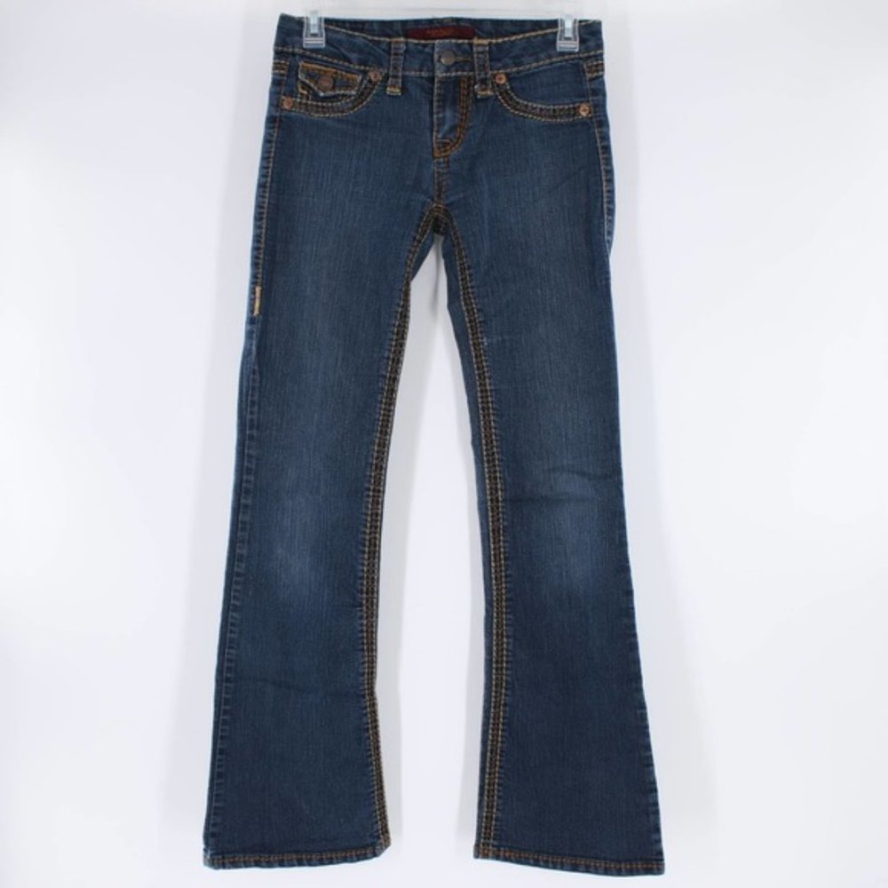 Domaine Brand Jeans Dark Wash Double Stitched